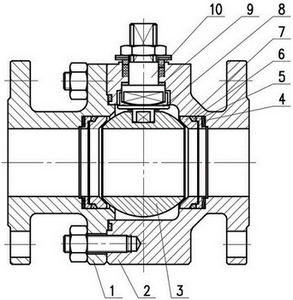 硬密封球閥結構
